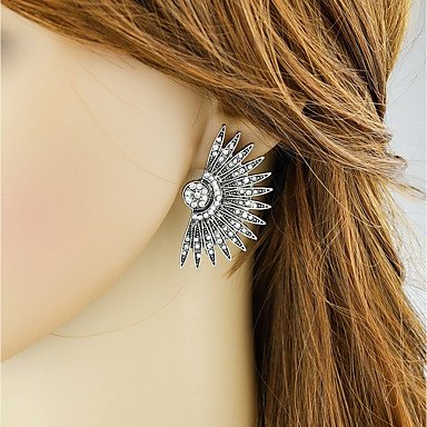 Women fashion crystal earrings fashion jewelry lucky