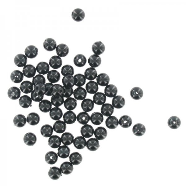 Acrylic Beads black