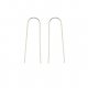 Female cross-body fashion jewelry earrings metal alloy, daily