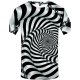 Men daily clothing basic large size T-shirt, color round neck, short sleeves