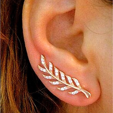 Female zircon earrings ear mountaineering mountaineering earrings women simple retro fashion earrings