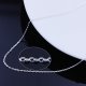 Women necklace, sterling silver necklace jewelry weddings, parties