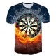 Men T-shirt, graphic round neck