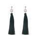 Female Earrings Long Tassels Creative Women Simple Tassel Earrings Jewelry