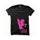 Pink T-shirt black African Revolution