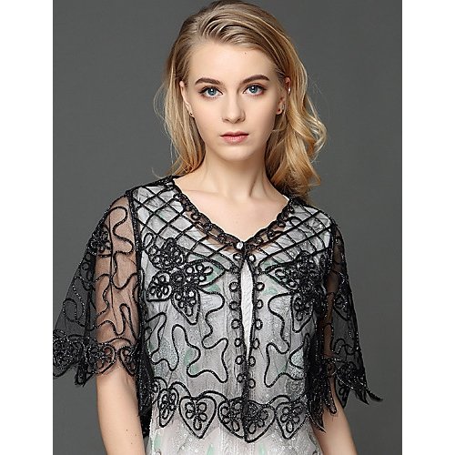 Positive summary of women work, solid color lace embroidery jacquard