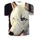 Men T-shirt, animal print round neck