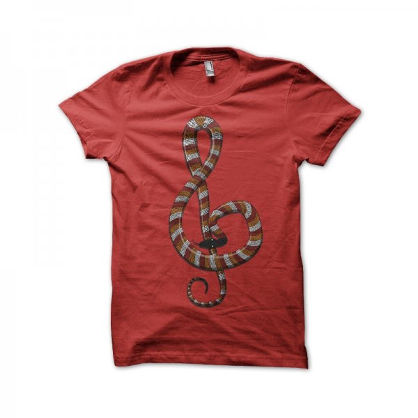 Snake red T-shirt