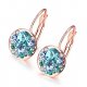 Women Cubic Zirconia Earrings Aquarius Women Earrings Jewelry Alloy