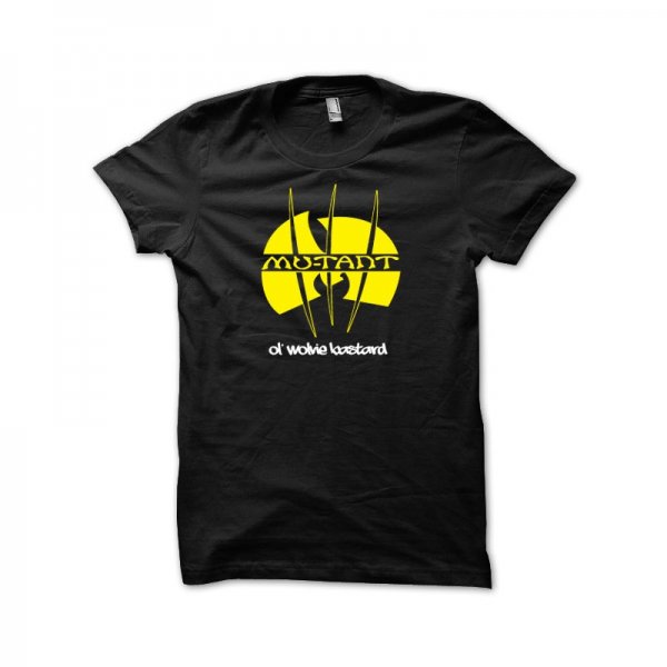 Imitation Wu Tang Mu-Tant Clan black T-shirt