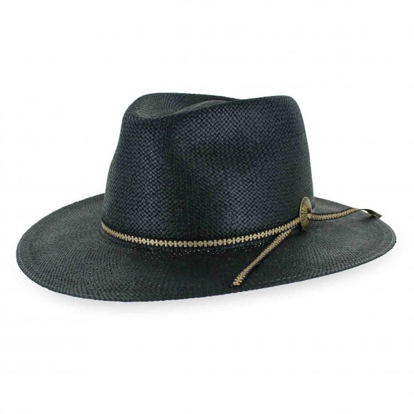 "Roswell" Flat Brim Fedora