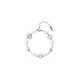 Pearl bracelet fashion platinum-plated brass