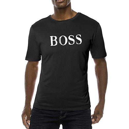 Men casual, daily basic, chic T-shirt, graphic print