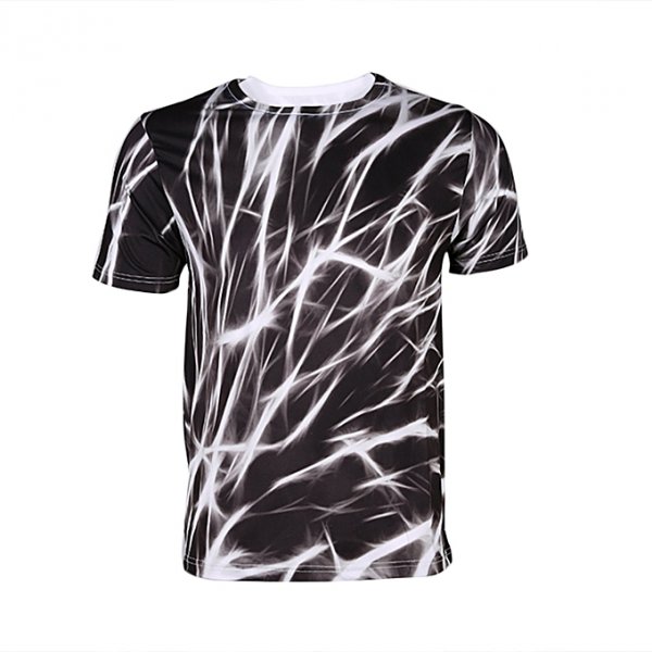 Fashion Leisure T-shirt 3D printed pattern