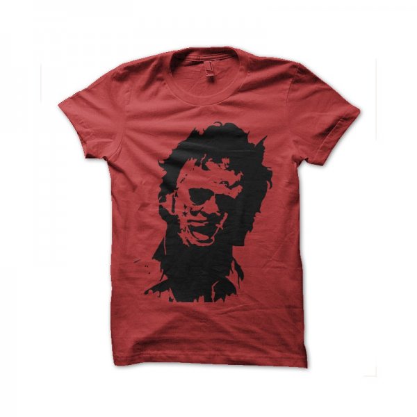 Chainsaw massacre red face T-shirt