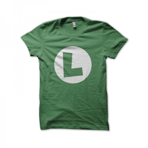 Luigi l logo green T-shirt