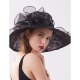 Women casual fashion party cute chiffon lace floppy cap