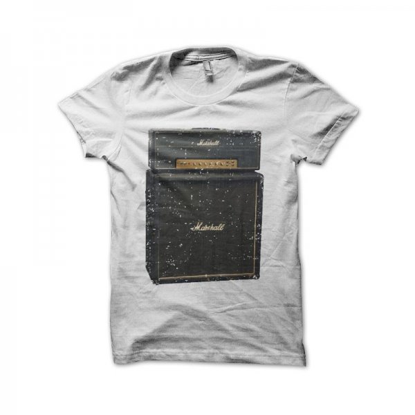 Marshall amplifiers vintage white T-shirt