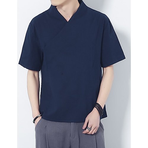 Men Basic T-shirt, solid color