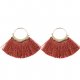 Female Earrings Earrings Fan Earrings Tassel Female Tassel Earrings Jewelry