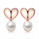 Female earrings heart female earrings jewelry alloy