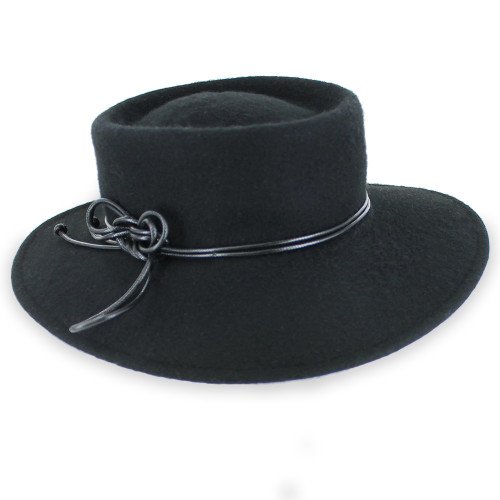 Wool Felt Wide Brim Hat