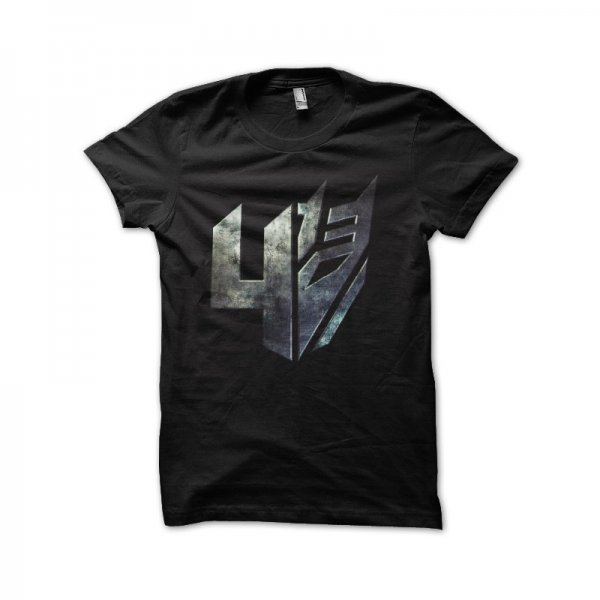 The transformer iron black T-shirt