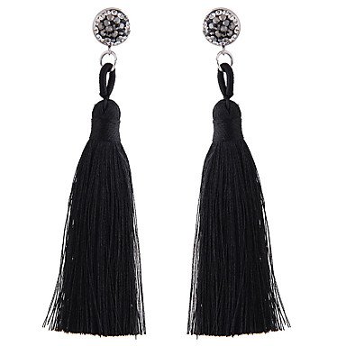 Female earrings tassel long simple fashion earrings jewelry