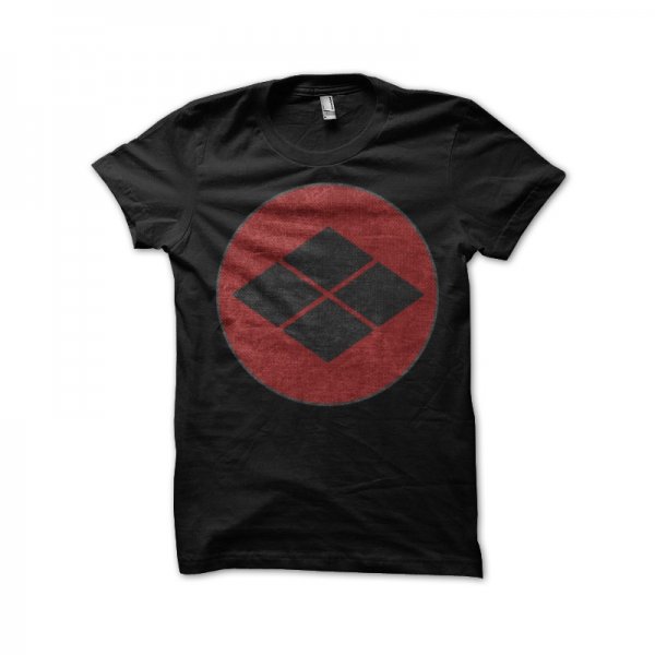 Black T-shirt with Takeda's logo