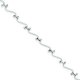 Fancy wave polishing jewelry chain Jiaolian