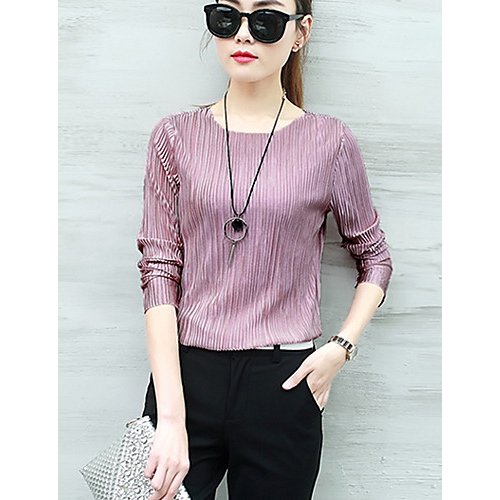 Woman chic T-shirt, solid color