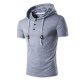 Men daily T-shirt, solid color