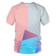 Men daily wear basics, punk gothic T-shirt, color matching, 3D, patterned print crew neck, short sleeves