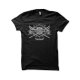 Black T-shirt with samurai sword in Semi-S1