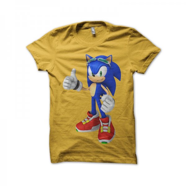 Sonic yellow T-shirt