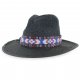 Flat Brim Straw Hat