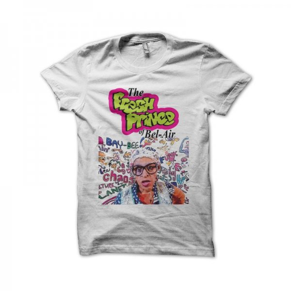 White T-shirt Fresh Prince