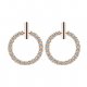 Women cubic zirconia earrings classic