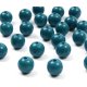 Dark green plastic beads 10 mm 100 g