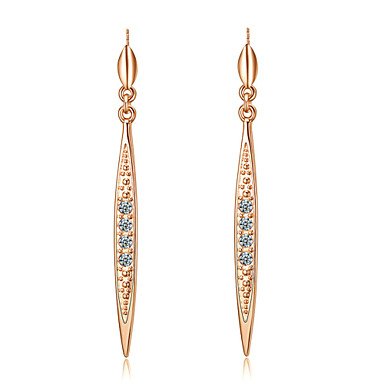 Women Crystal Earrings Women Cubic Zirconia Earrings Jewelry Alloy