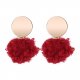 Women retro style earrings ball lovely jewelry simple, everyday