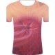 Men sports and casual chic, plus cotton T-shirt, 3D, graphic print round neck