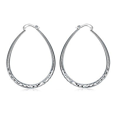 Women earrings classic machete trend fashion cute elegant sterling silver earrings silver