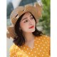 Female basic straw hat straw hat sun hat solid color