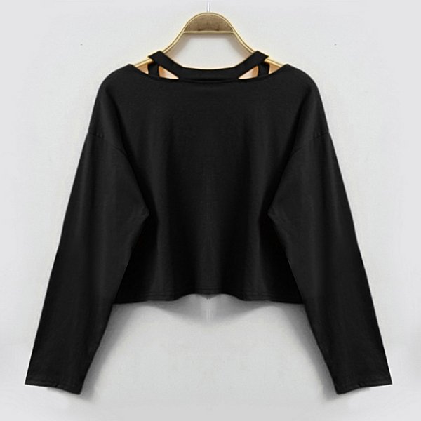 Women long sleeve sweatshirt letter print causal shirt shirt