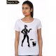 Catwoman white T-shirt