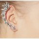 Female climbing ear ear cuffs, sterling silver rhinestone daily