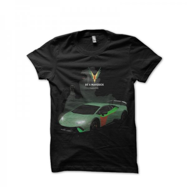 Lamborghini Logan Paul black T-shirt