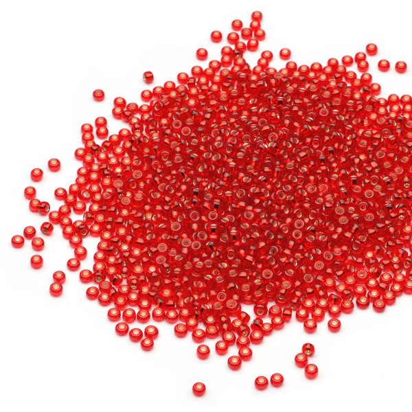 50 g beads infinite ruby ??beads of 2.5 mm x3mm