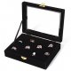 Jewelry boxes, fashion, black, white, blue, female